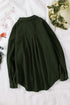 Turn Down Collar Buttoned Shirt Jacket